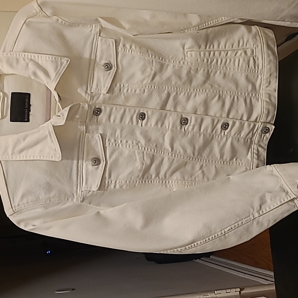White Jean Jacket